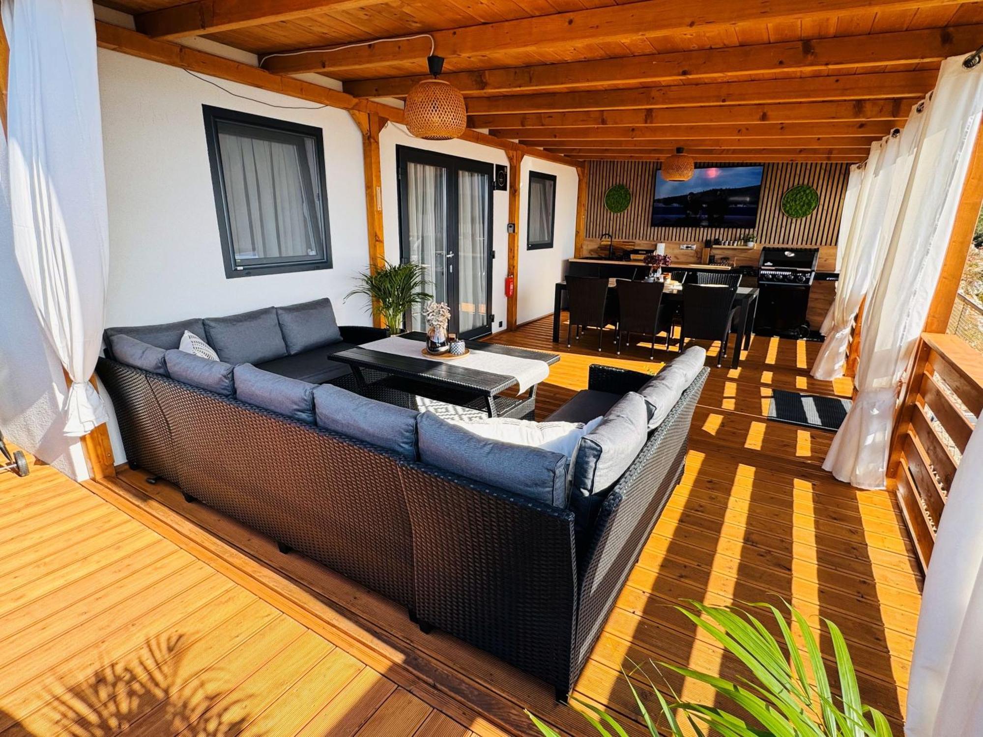 Serenity Mobile House Drage Exterior foto